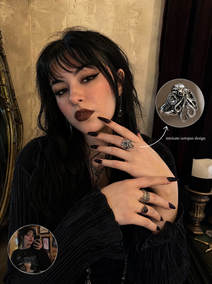 Tentaculum | Adjustable Octopus-Inspired Ring